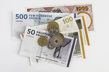 Image showing Danish money