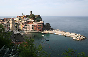Image showing Vernazza in the morning