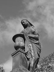 Image showing Glasgow cemetery