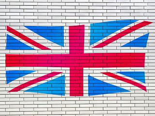 Image showing Union Jack UK flag