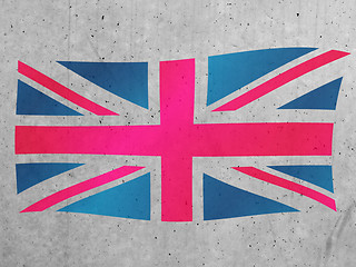 Image showing Union Jack UK flag