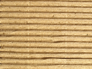 Image showing Corrugated cardboard