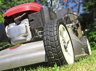 Image showing Lawn Mower background