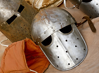 Image showing ancient helmet