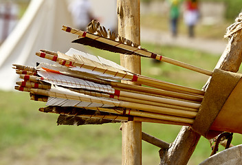 Image showing ancient arrows