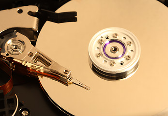Image showing hard disk detail image