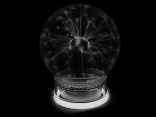 Image showing Magic ball BW