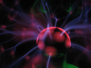 Image showing Lightings in magic ball