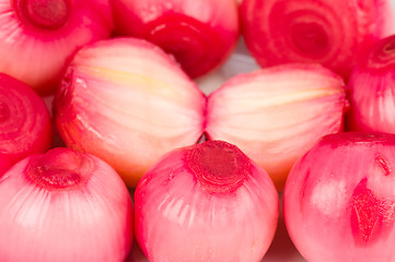 Image showing Pickled onions