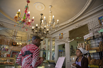 Image showing Bakery and cafe Paris