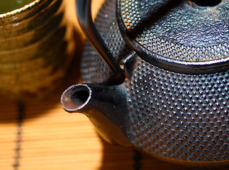 Image showing japanese teapot