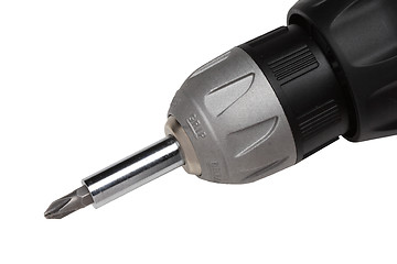 Image showing hand screwdriver isolated