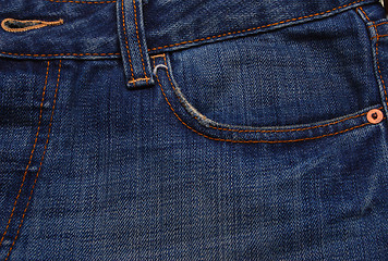 Image showing denim background