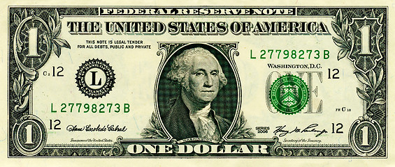 Image showing one dollar