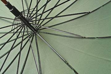 Image showing classic umbrella close up