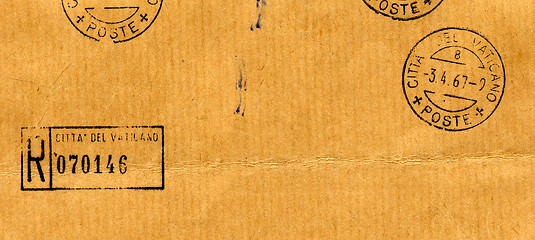 Image showing envelope stamp