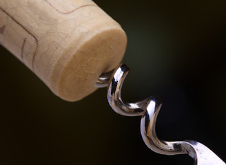 Image showing bottle cork background