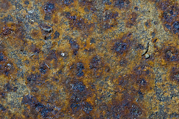 Image showing grunge rusty metal