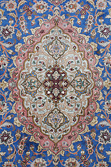 Image showing central of persian carpet