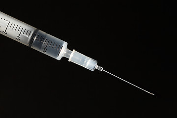 Image showing Syringe closeup