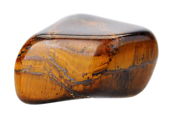 Image showing Tiger's eye, isolated.