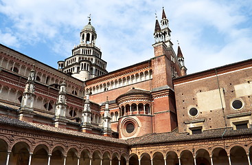 Image showing Italian Monastery Certosa di Pavia