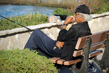 Image showing Fisherman