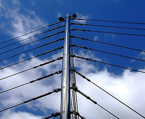 Image showing Bridge construction detail