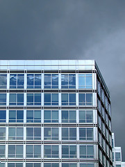 Image showing Corner of the office building