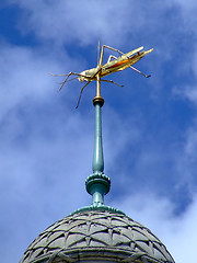 Image showing Grasshopper statue