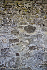 Image showing Old Castle wall 