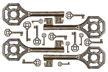 Image showing Old keys 