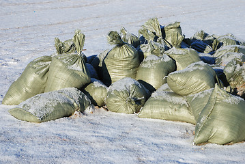 Image showing bags full of garbage 