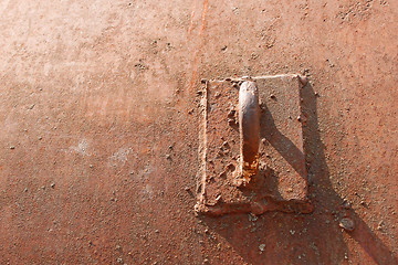 Image showing Rusty metal object