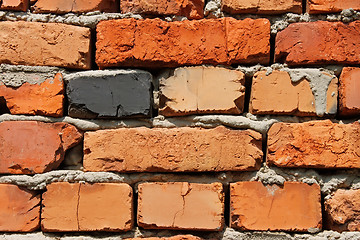 Image showing Multicolor brick wall 