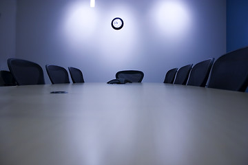 Image showing Conference Room - Table View