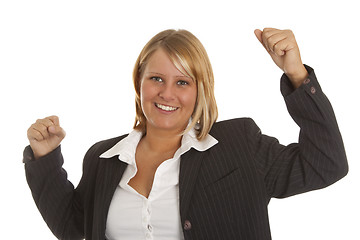 Image showing Sucessful businesswoman