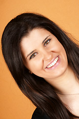 Image showing Beautiful young woman portrait