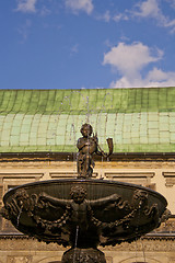 Image showing historic building, stucco on the walls