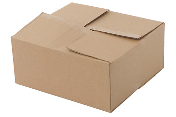 Image showing closed cardboard box