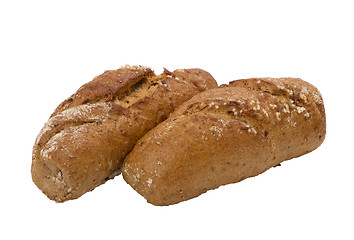 Image showing dietary rye bun