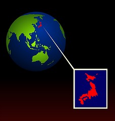 Image showing Illustration of global radioactive biohazard after damage on nuc