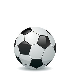 Image showing Illustration of soccer ball