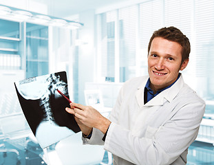 Image showing doctor at work