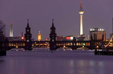 Image showing berlin oberbaumbruecke