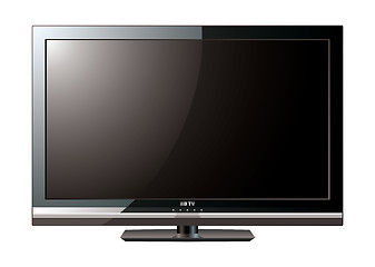 Image showing Modern LCD flat screen