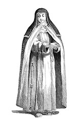 Image showing Capuchin Nun