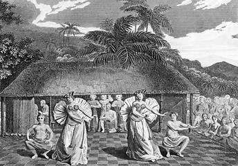 Image showing A Dance in Tahiti