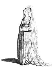 Image showing Dress of a noble lady of Syria in 1581