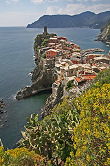 Image showing Landscape, Cinque Terre, Italy.